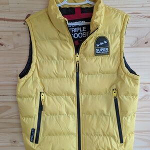 Yellow Puffer Vest